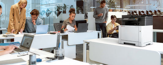How Kyocera Copiers Boost Collaboration in Hybrid Workplaces