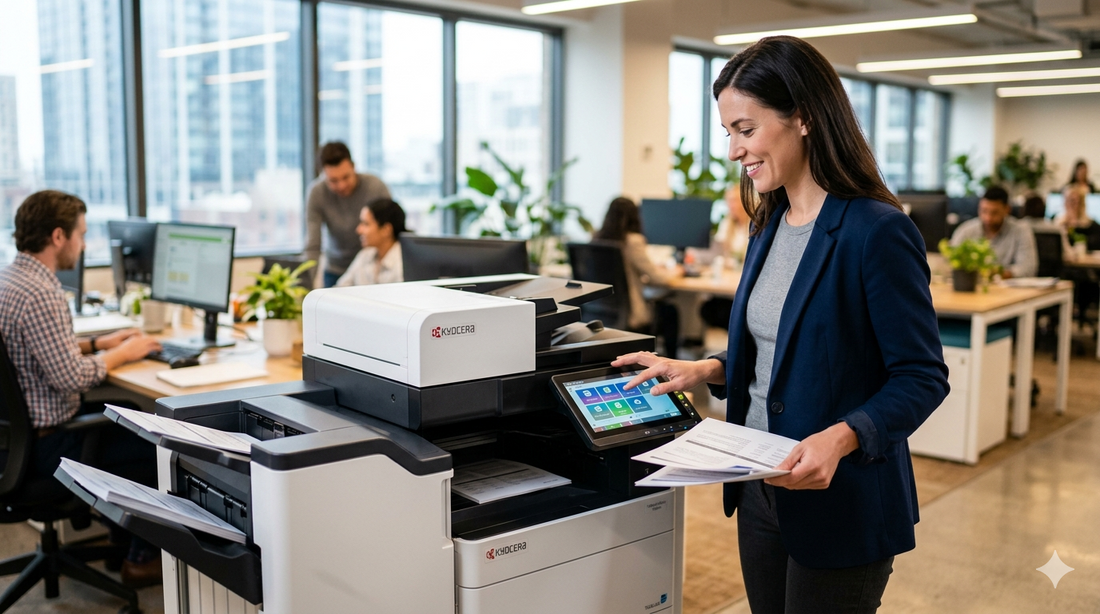 How Kyocera Copiers Improve Document Workflow Efficiency
