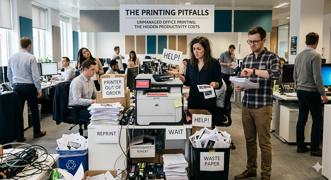 The Hidden Productivity Costs of Unmanaged Office Printing