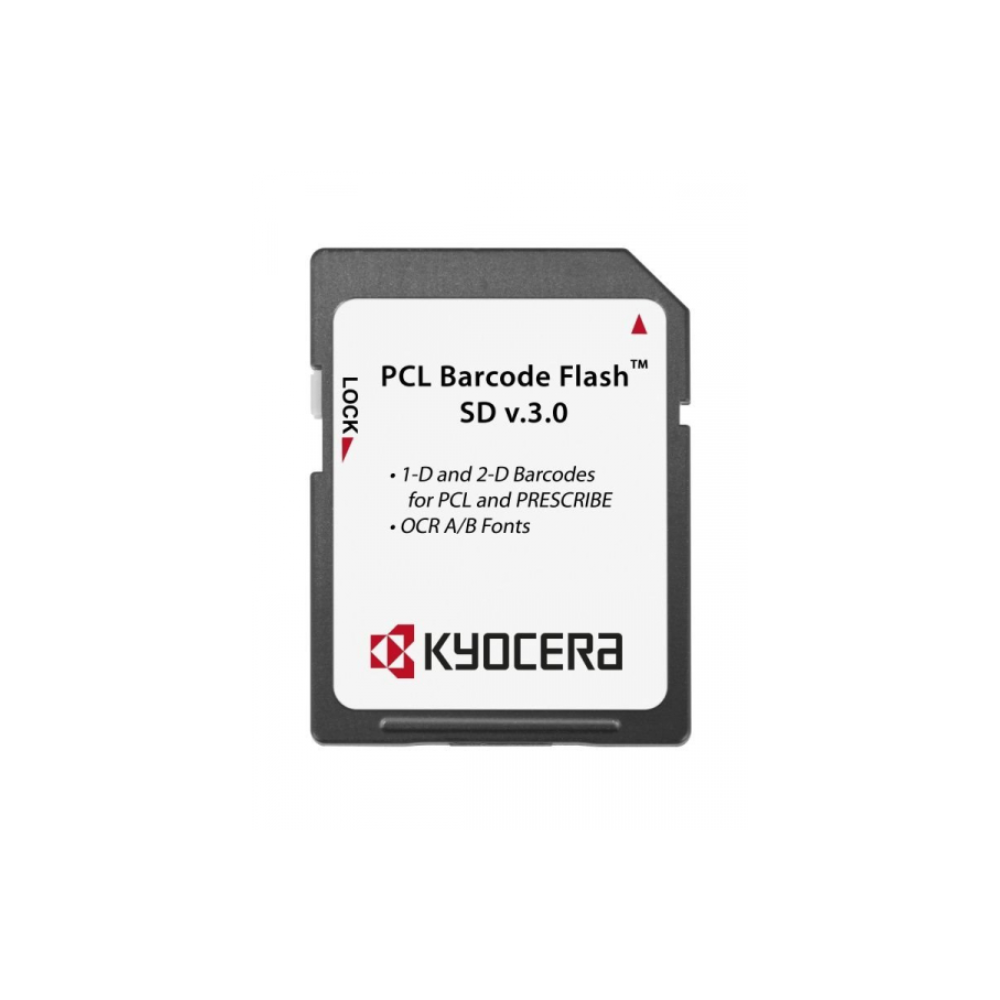 Kyocera PCL Barcode Flash 3.0 Type D/E